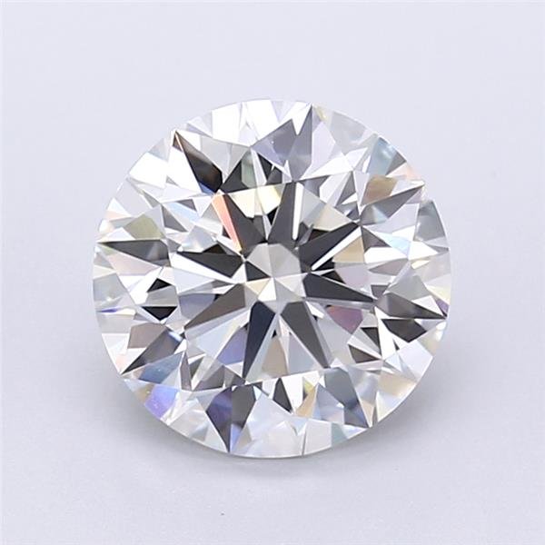 3.72ct E VVS2 Ideal Cut Round Lab Grown Diamond