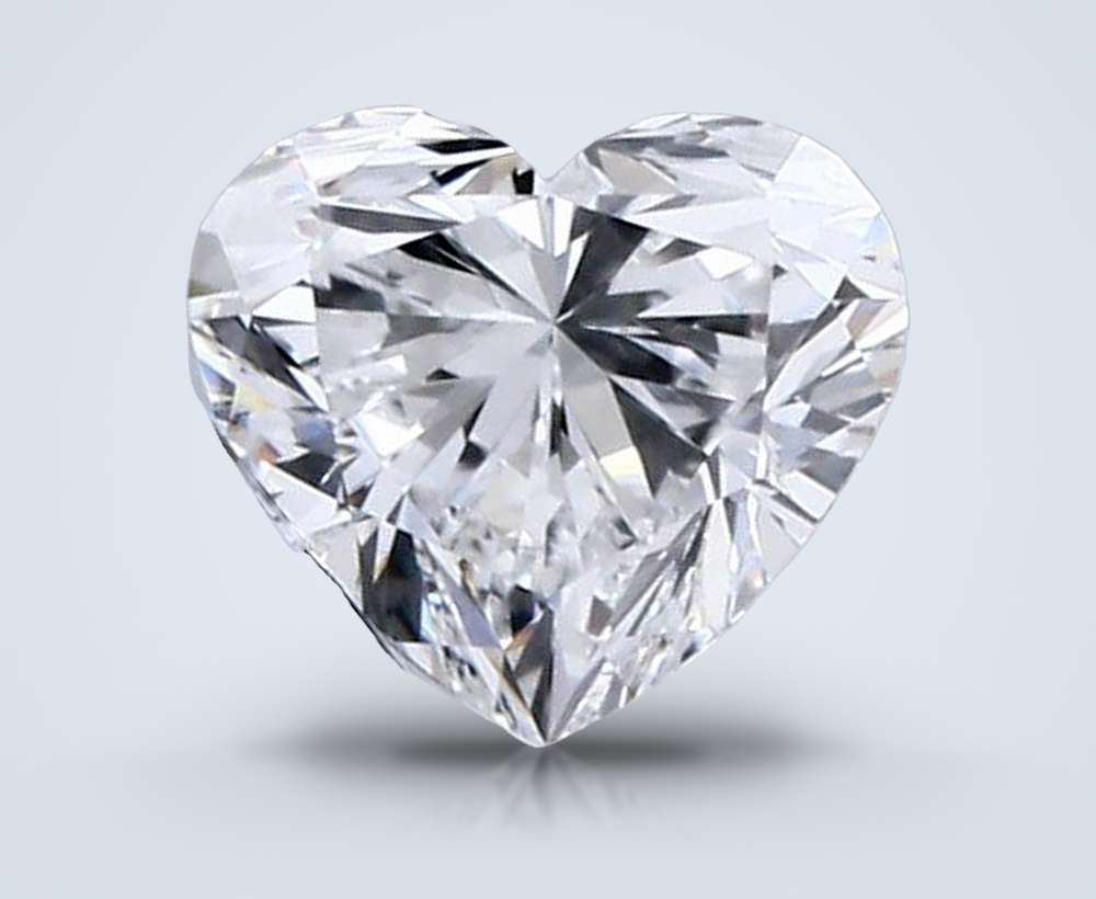 0.53 Carat Heart Lab Diamond