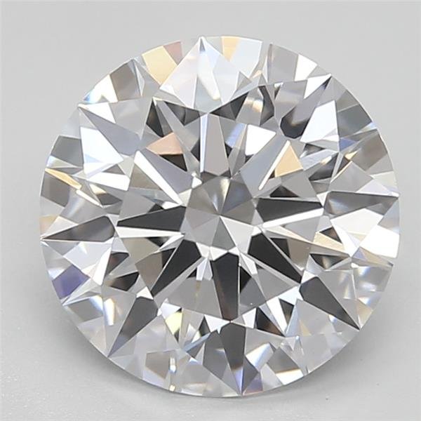 2.38ct D VVS2 Rare Carat Ideal Cut Round Lab Grown Diamond