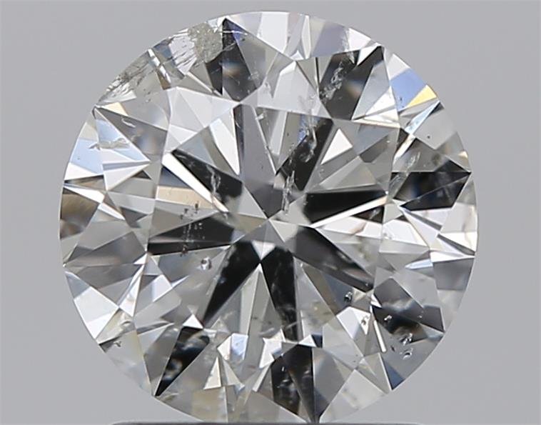 1.36ct G SI2 Rare Carat Ideal Cut Round Diamond