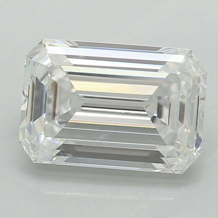 1.00ct D VS1 Rare Carat Ideal Cut Emerald Lab Grown Diamond