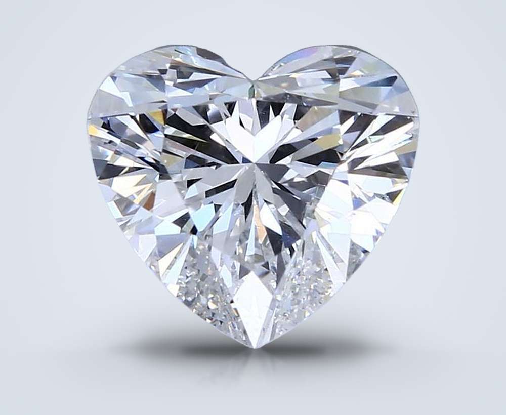 4.84 Carat Heart Lab Diamond