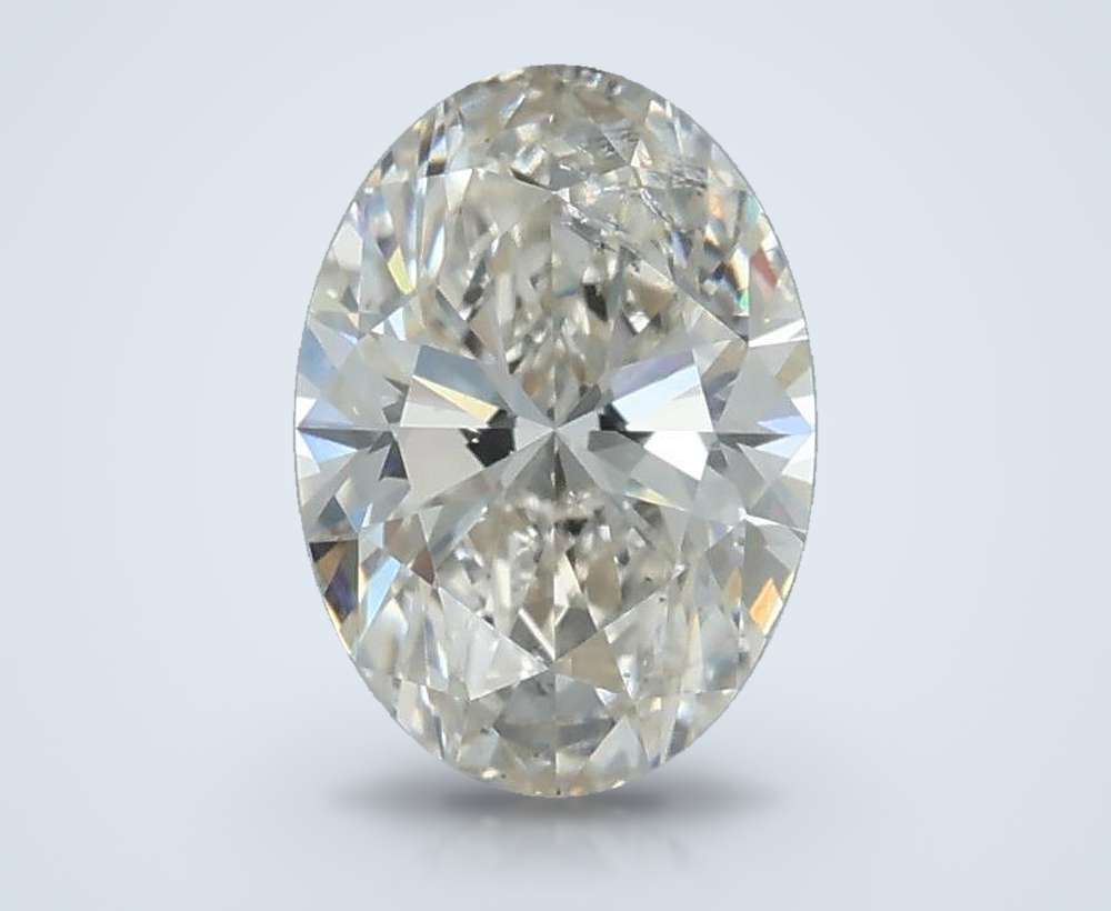 0.90 Carat Oval Natural Diamond