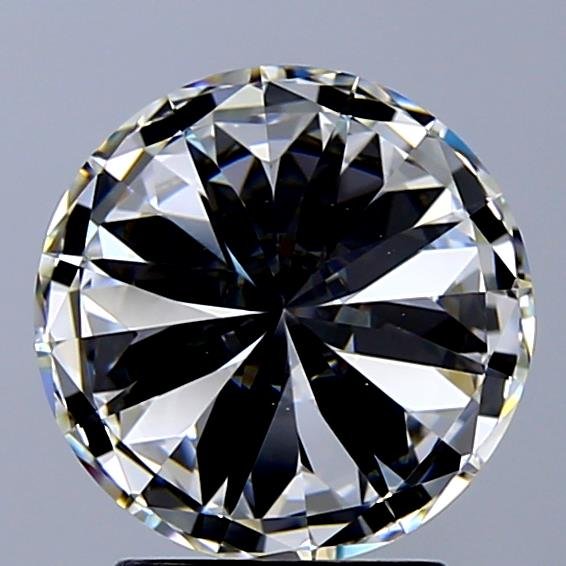 2.70ct H VVS2 Rare Carat Ideal Cut Round Diamond