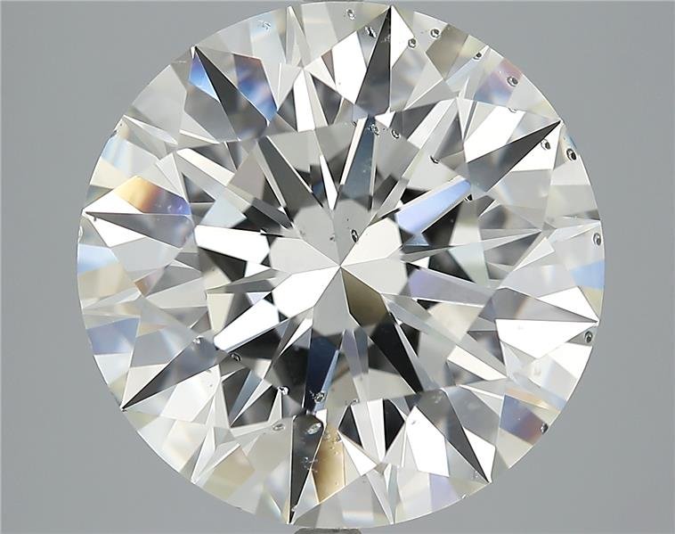 11.11ct J SI2 Rare Carat Ideal Cut Round Diamond