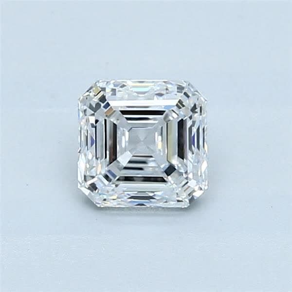 0.90ct D VVS2 Very Good Cut Asscher Diamond