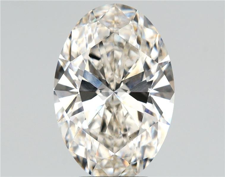 5.03ct I VS2 Rare Carat Ideal Cut Oval Lab Grown Diamond