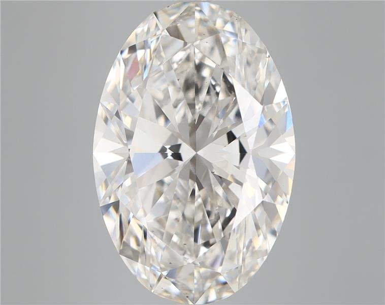 9.18ct G VS2 Rare Carat Ideal Cut Oval Lab Grown Diamond