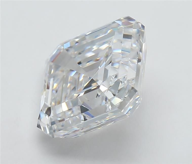 6.20ct E VS1 Excellent Cut Asscher Lab Grown Diamond