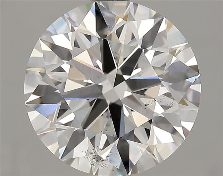4.07ct I SI1 Rare Carat Ideal Cut Round Lab Grown Diamond