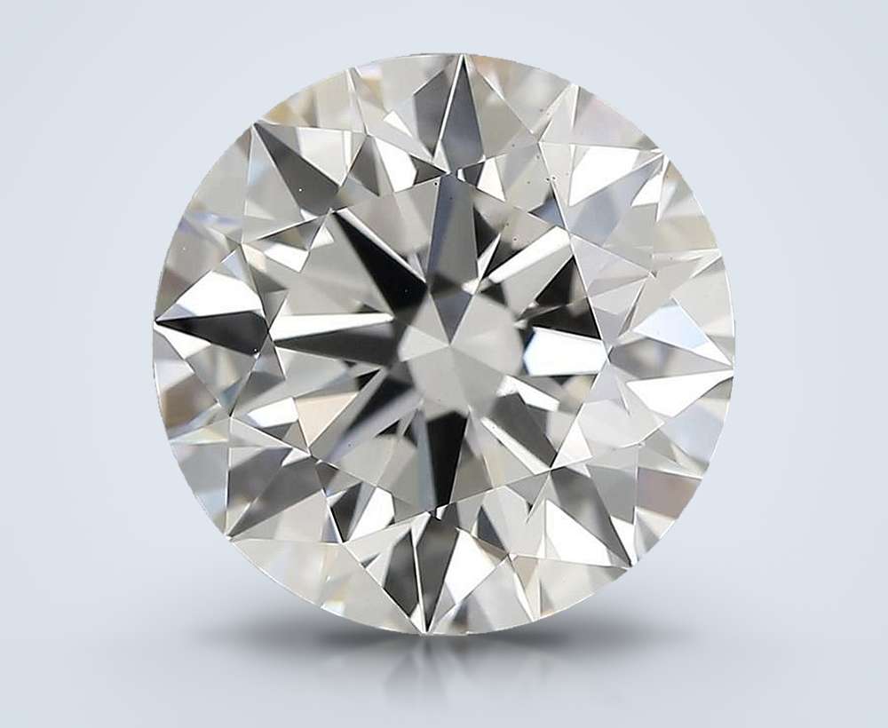 3.59 Carat Round Lab Diamond