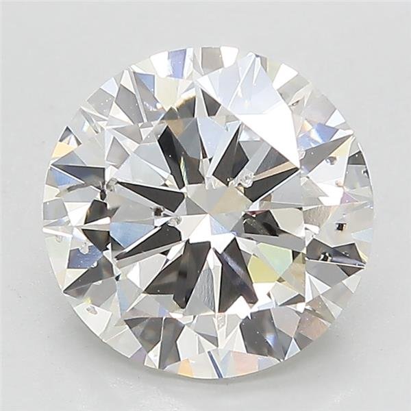 3.01ct G SI2 Very Good Cut Round Lab Grown Diamond