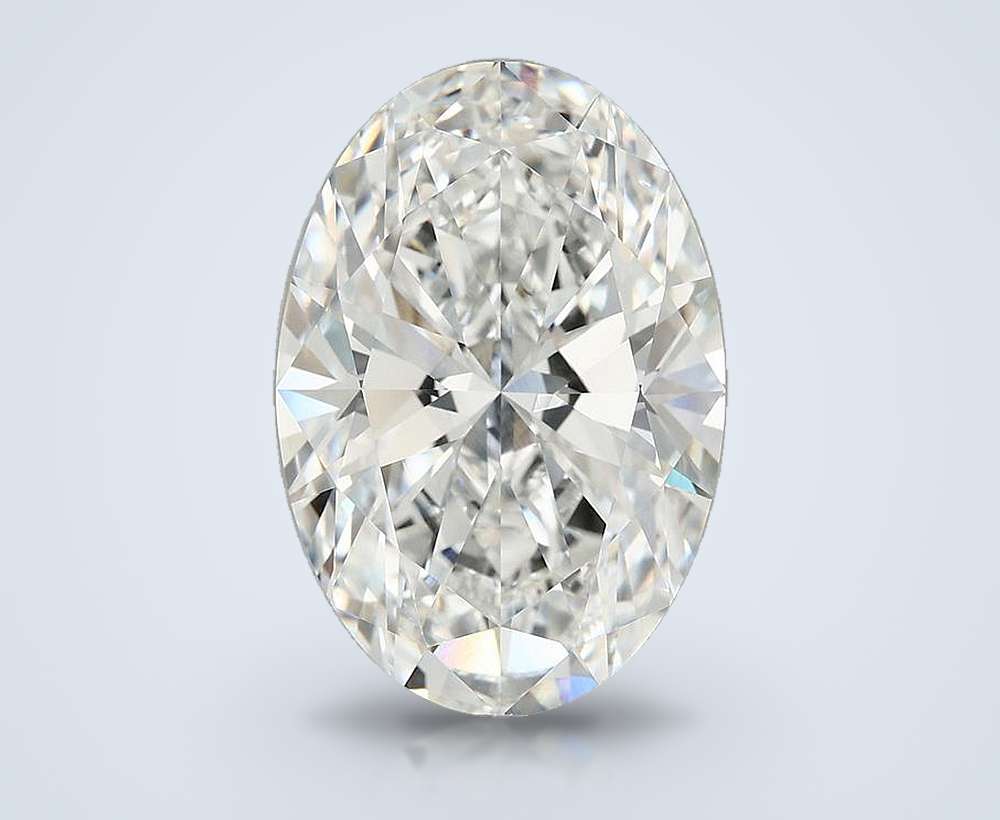 8.96 Carat Oval Lab Diamond