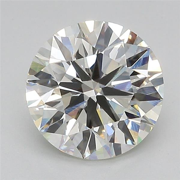 2.19ct J VS1 Rare Carat Ideal Cut Round Lab Grown Diamond