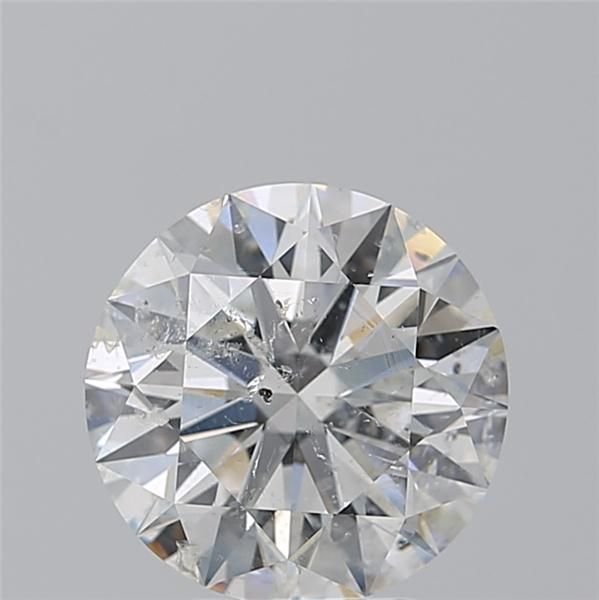 3.51ct F SI2 Rare Carat Ideal Cut Round Diamond