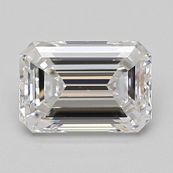 1.51ct D VS2 Rare Carat Ideal Cut Emerald Lab Grown Diamond