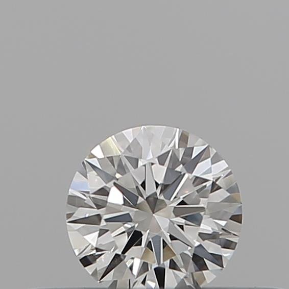 0.19ct F IF Rare Carat Ideal Cut Round Diamond