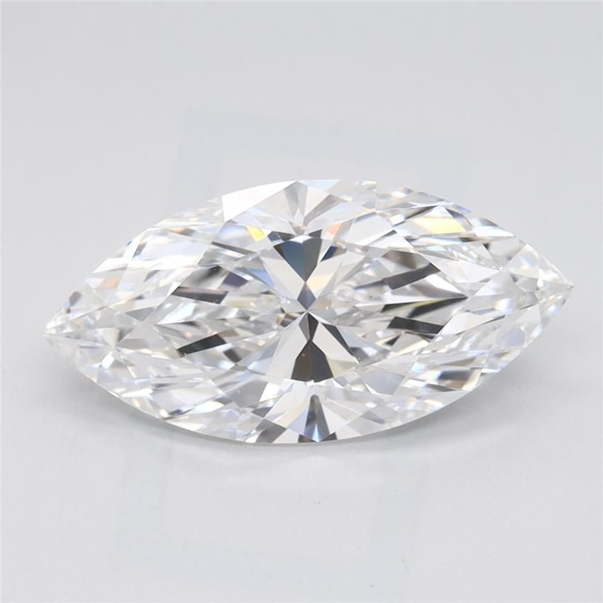 2.04ct D VVS2 Rare Carat Ideal Cut Marquise Lab Grown Diamond