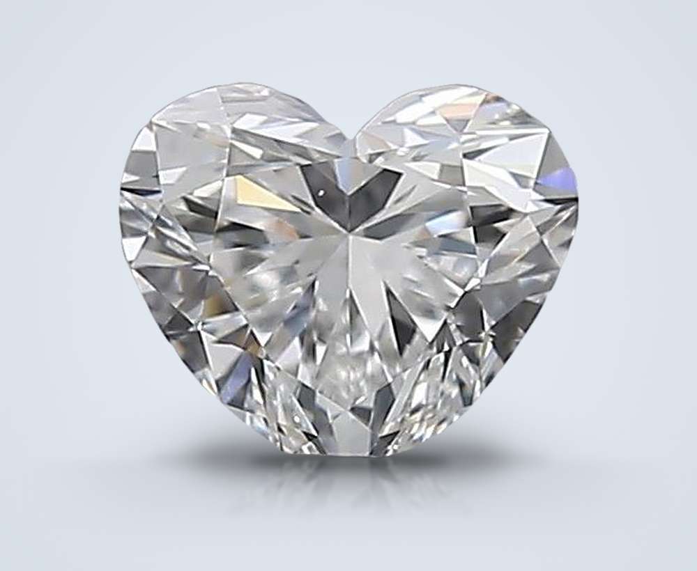 0.46 Carat Heart Natural Diamond