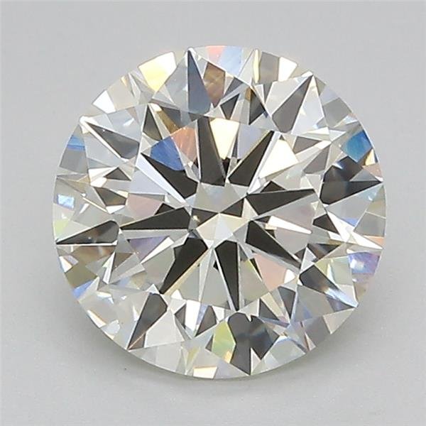 2.09ct J VS1 Excellent Cut Round Lab Grown Diamond