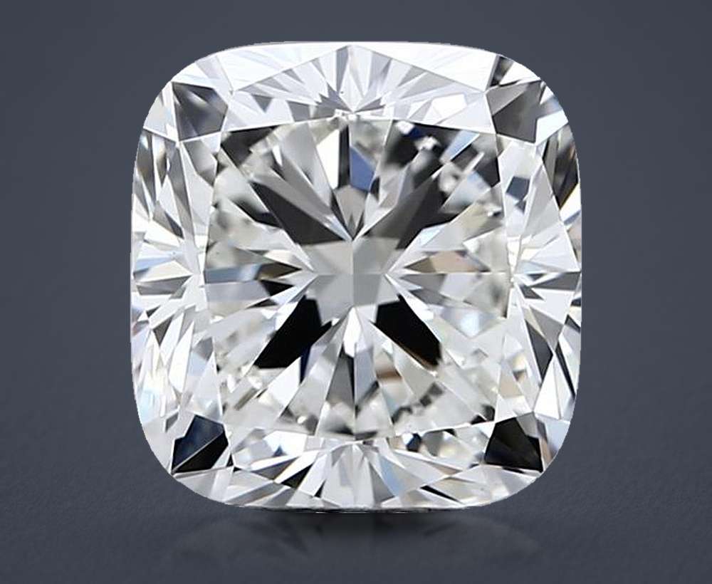 3.21 Carat Cushion Lab Diamond