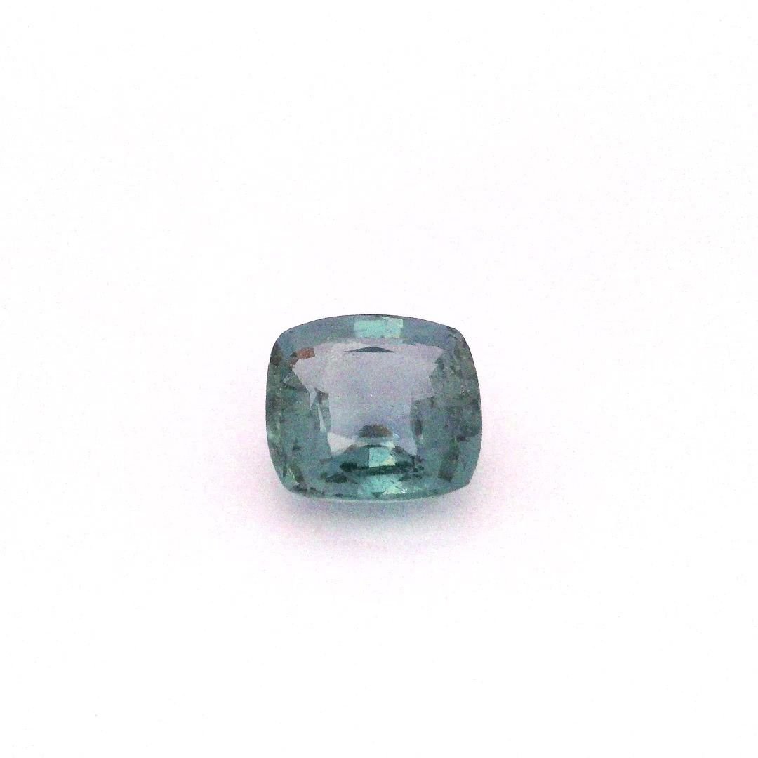 4.50 Carat Blue Cushion Sapphire