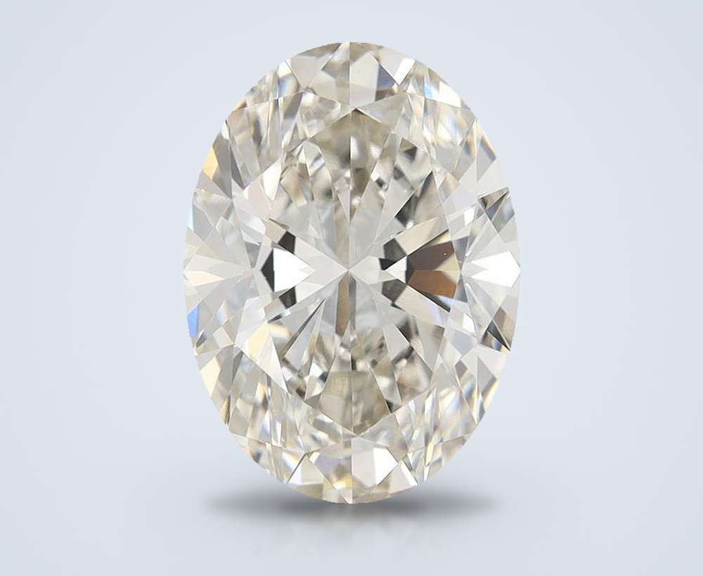 4.58 Carat Oval Lab Diamond