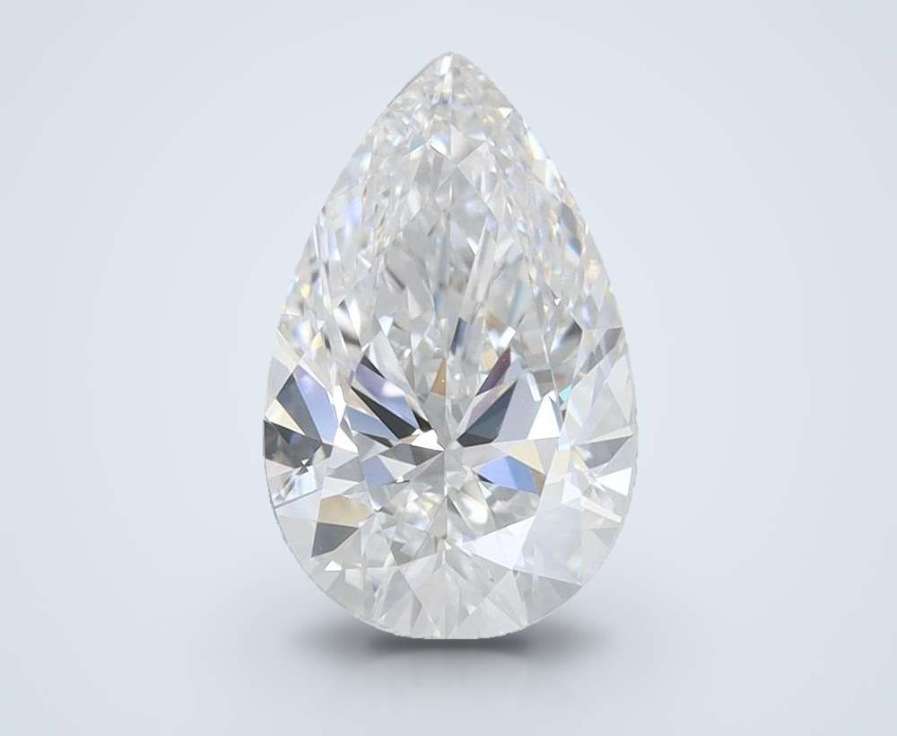 1.68 Carat Pear Lab Diamond