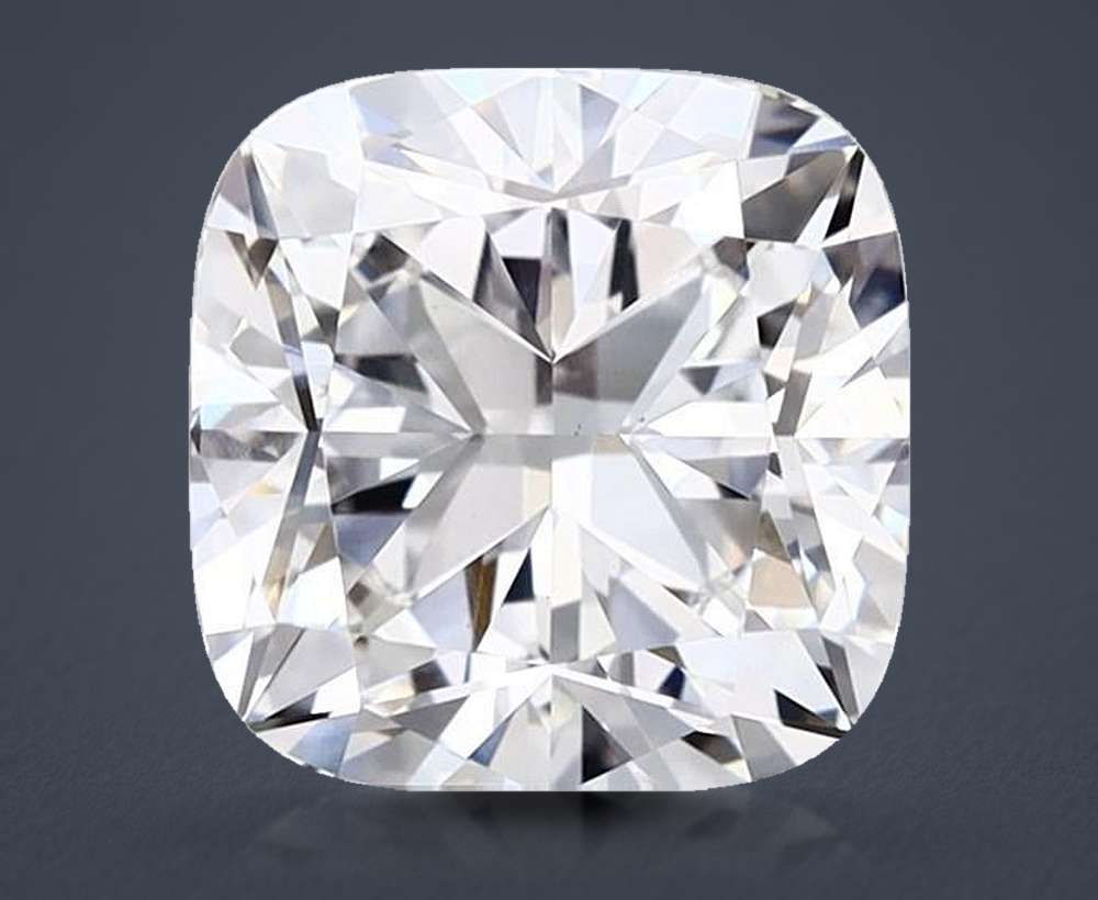 2.60 Carat Cushion Lab Diamond