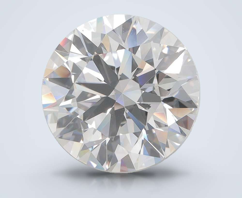 5.54 Carat Round Lab Diamond