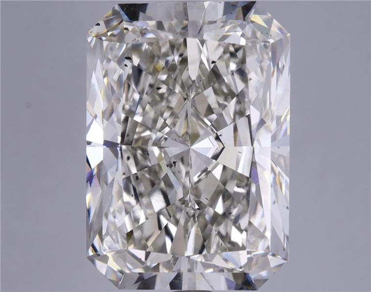 10.62ct I SI1 Rare Carat Ideal Cut Radiant Lab Grown Diamond