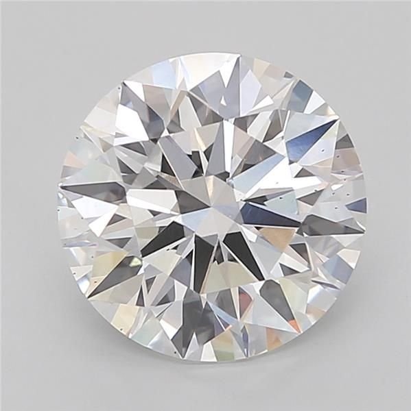 4.05ct E VS2 Rare Carat Ideal Cut Round Lab Grown Diamond
