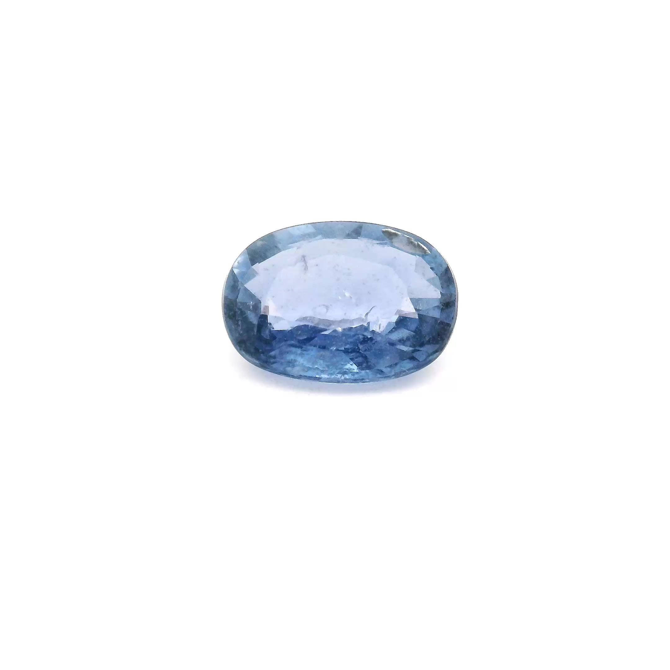 1.99 Carat Blue Oval Sapphire