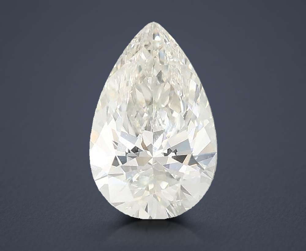2.08 Carat Pear Lab Diamond