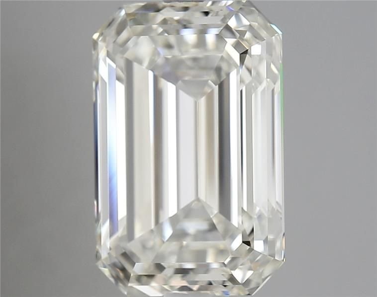 6.04ct K VS1 Rare Carat Ideal Cut Emerald Diamond