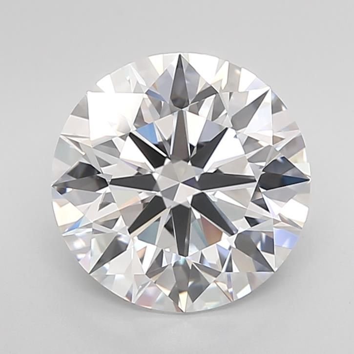 4.01ct D IF Rare Carat Ideal Cut Round Lab Grown Diamond