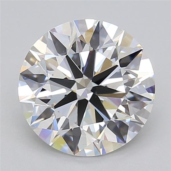 4.01ct E VVS2 Rare Carat Ideal Cut Round Lab Grown Diamond