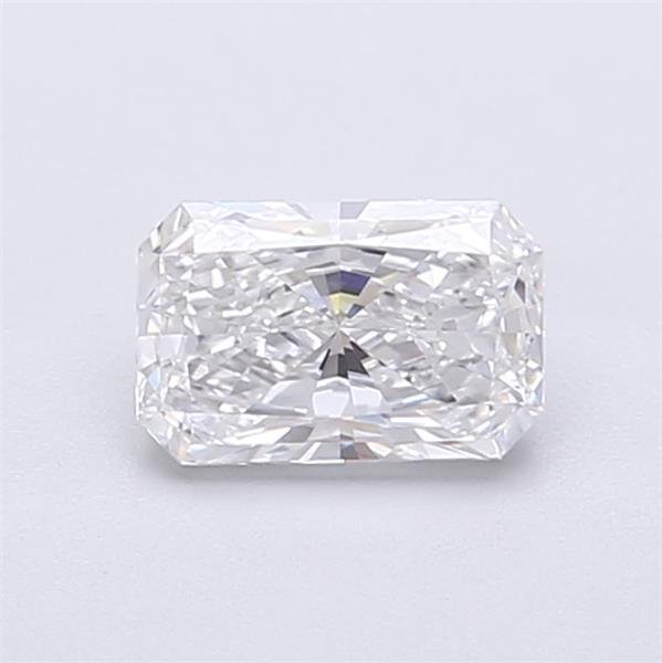 0.69ct D VVS2 Rare Carat Ideal Cut Radiant Lab Grown Diamond