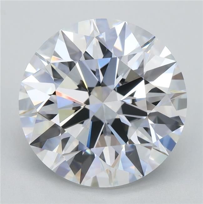 6.08ct D VVS1 Rare Carat Ideal Cut Round Lab Grown Diamond