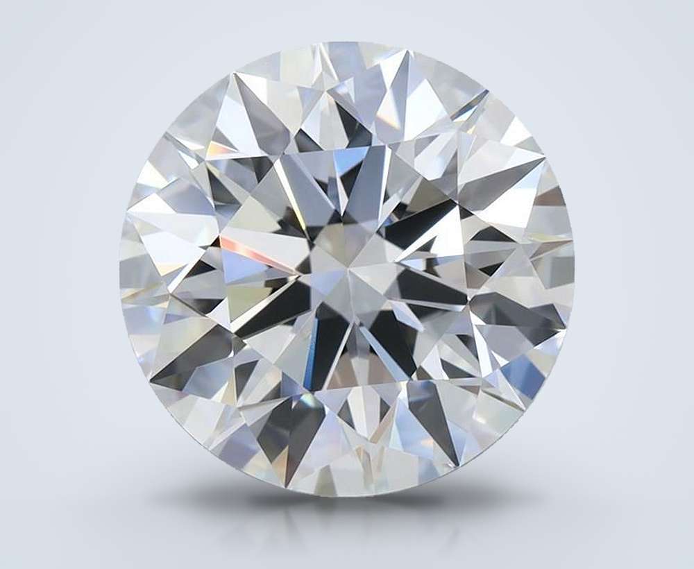6.08 Carat Round Lab Diamond