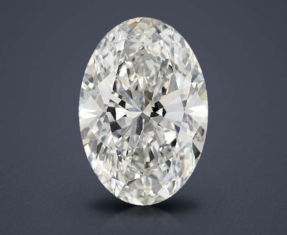 4.10 Carat Oval Lab Diamond