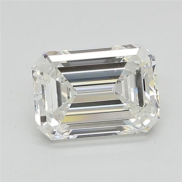 1.46ct E VS1 Rare Carat Ideal Cut Emerald Lab Grown Diamond
