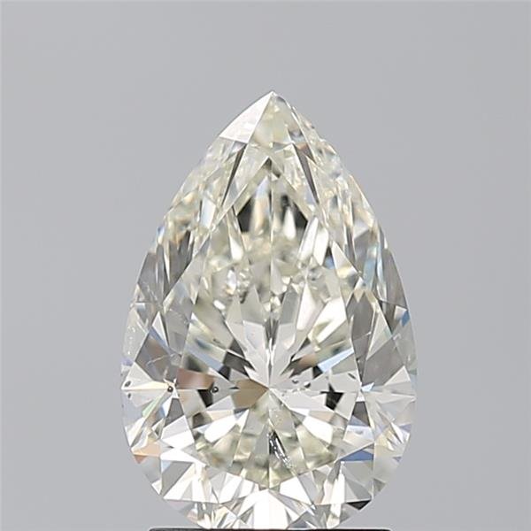 2.20ct K SI2 Rare Carat Ideal Cut Pear Diamond