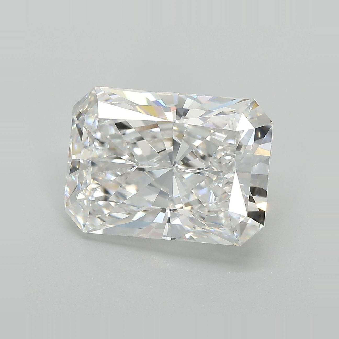 6.28ct E VVS2 Rare Carat Ideal Cut Radiant Lab Grown Diamond