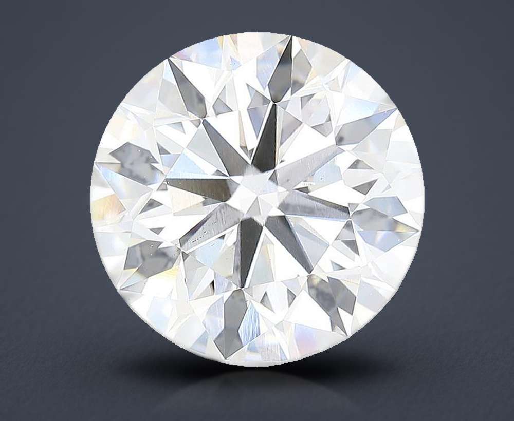 6.70 Carat Round Lab Diamond