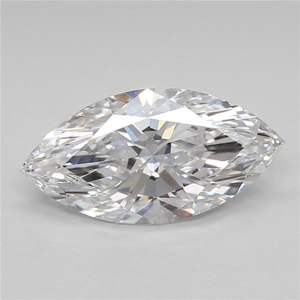 2.05ct D VVS2 Rare Carat Ideal Cut Marquise Lab Grown Diamond