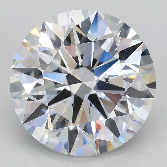 2.08ct D VVS2 Rare Carat Ideal Cut Round Lab Grown Diamond