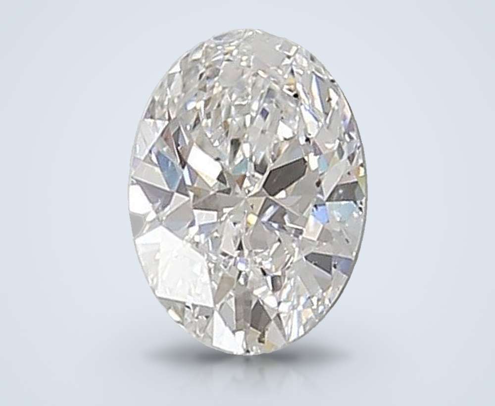 0.74 Carat Oval Lab Diamond