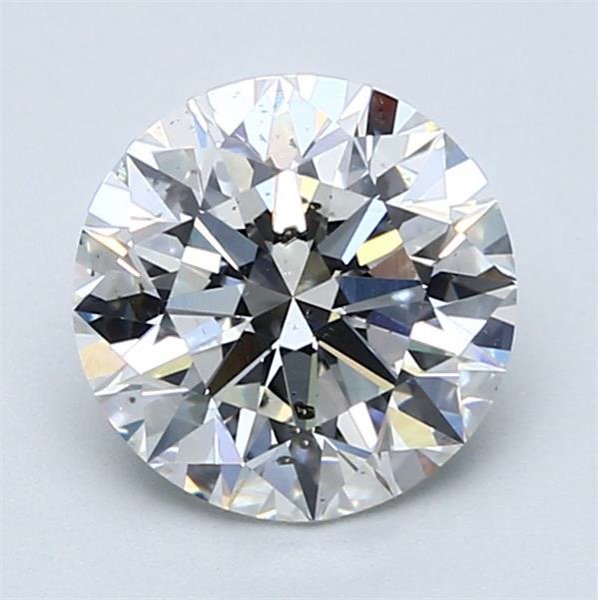 2.08ct G SI1 Rare Carat Ideal Cut Round Diamond