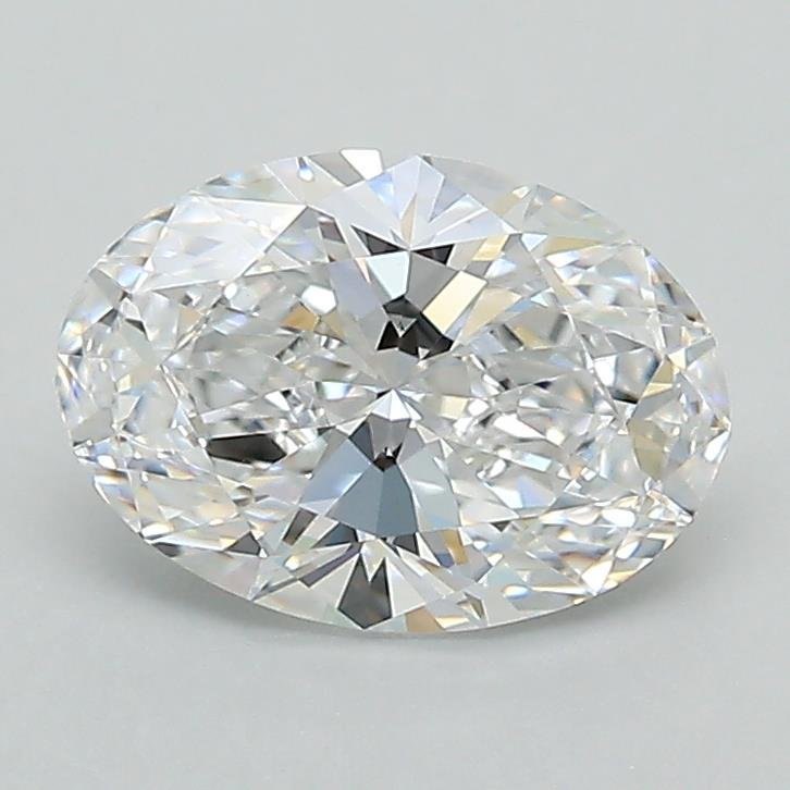 1.28ct D VS1 Rare Carat Ideal Cut Oval Lab Grown Diamond